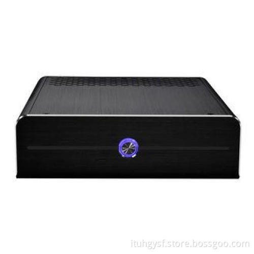 Small Black Aluminum Computer Cases For Mini ITX Motherboar